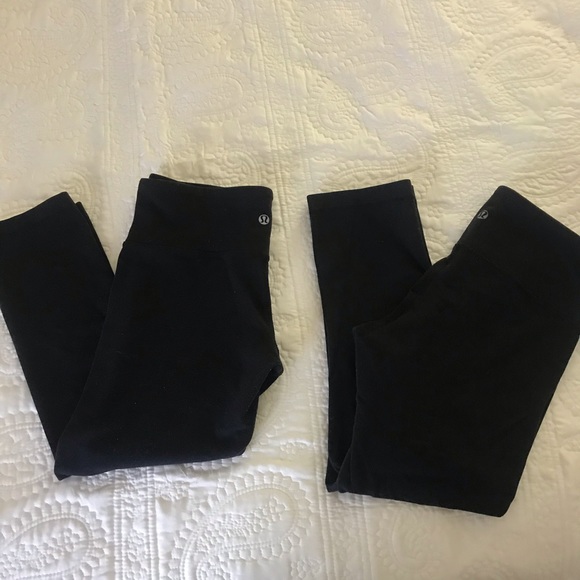 Lululemon Wunder Under Crop Pants - Picture 3 of 4